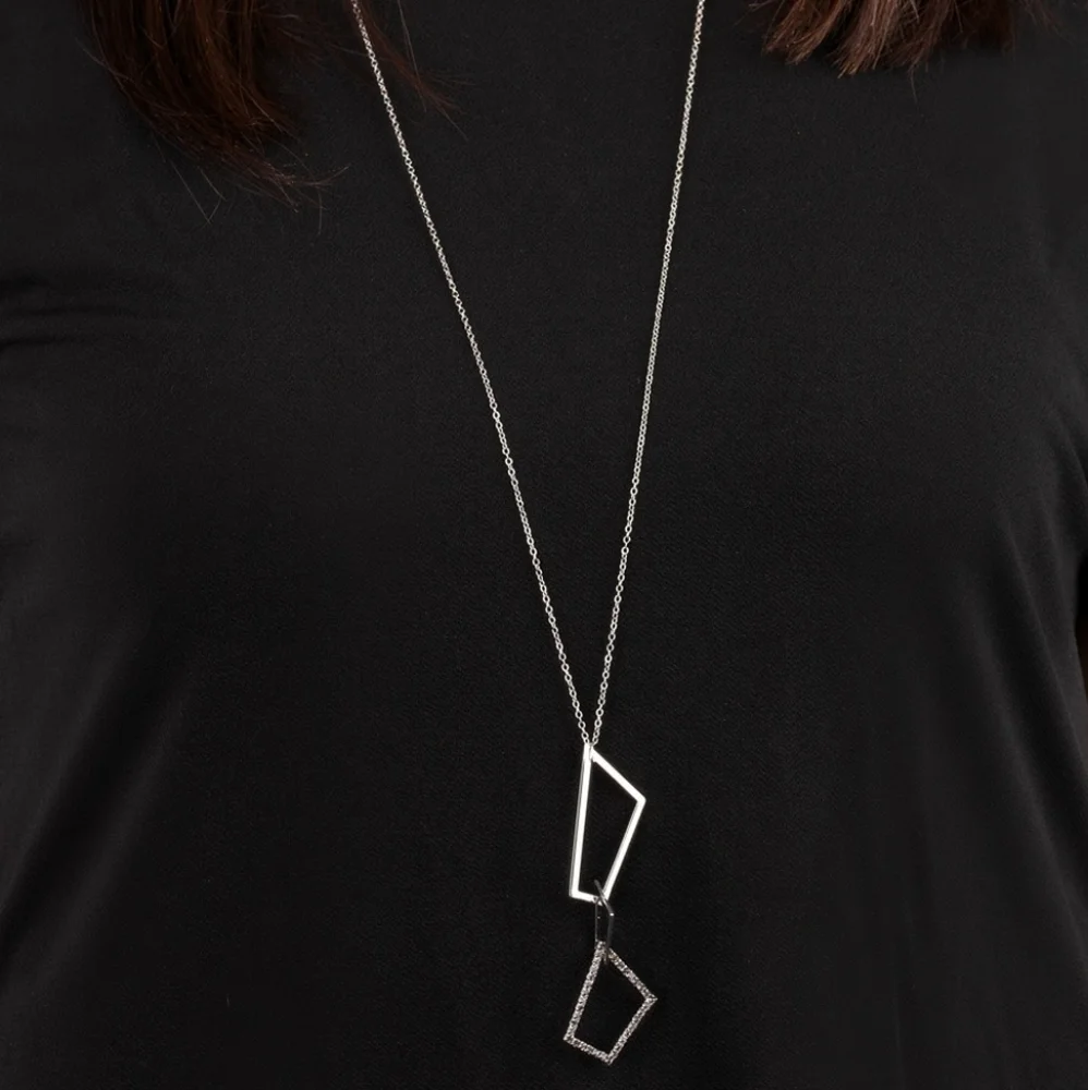 𝅺Shapely Silhouette Necklace Set